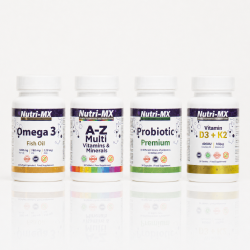 Προσφορά Omega 3 + A-Z Multivitamin + Probiotic Premium + D3 με K2